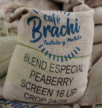 Cafe Verde de Especialidad Brasil Peaberry
