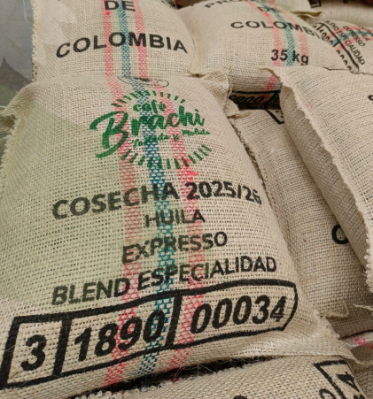 Café Verde de Especialidad Colombia HUILA